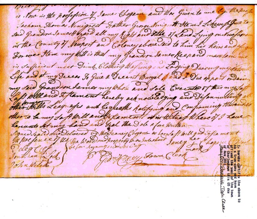 Janey Chagum Will Part 2