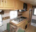 Inside of camper