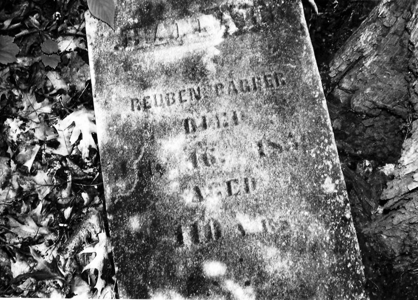 Reuben Barber's Tombstone