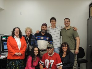 I appear on Senior Chat Hour on ctv13/Winsted CT show will appear on 10/22/13 at: www.ctv13.net/ L2R Back: JoAnn Schmitt, Lorraine Hart, Allan Lawson (Hosts) (not sure next gentleman will get his name) and on the end is Christopher Valli (Public Access Coordinator & one that put it all together for us) Bottom: Coni Dubois, Keith Brown of the Wiquapaug Eastern Pequot & Veronica Hawkins We had an Awesome TIME with this crew and I can't thank them enough for inviting me!