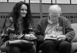 10/19/13 Author John A Strong signing my book - The Montaukett Indians of Eastern Long Island - He signed: For Coni, Keep up the good work on the Montaukett heritage - John A Strong Oct 19, 2013 and along with that he has granted me permission to use any of his work in my research (has several books out) was a honor to finally meet him (I have most of his books) Photo taken by Veronica Hawkins